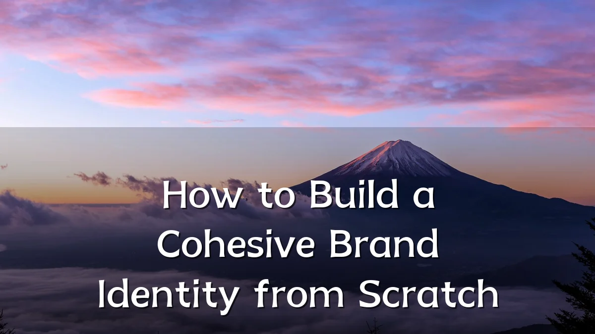 How to Build a Cohesive Brand Identity from Scratch