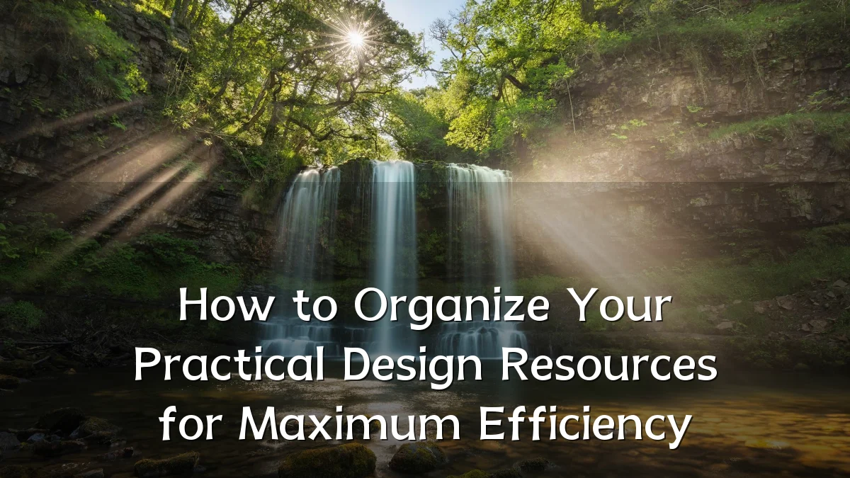 How to Organize Your Practical Design Resources for Maximum Efficiency