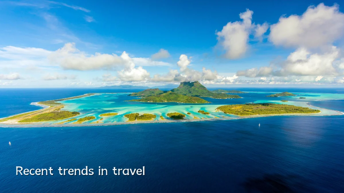 Recent trends in travel
