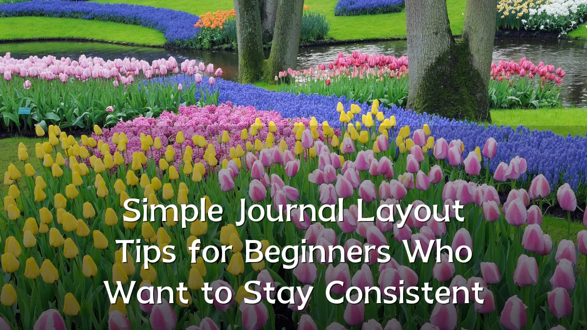Simple Journal Layout Tips for Beginners Who Want to Stay Consistent